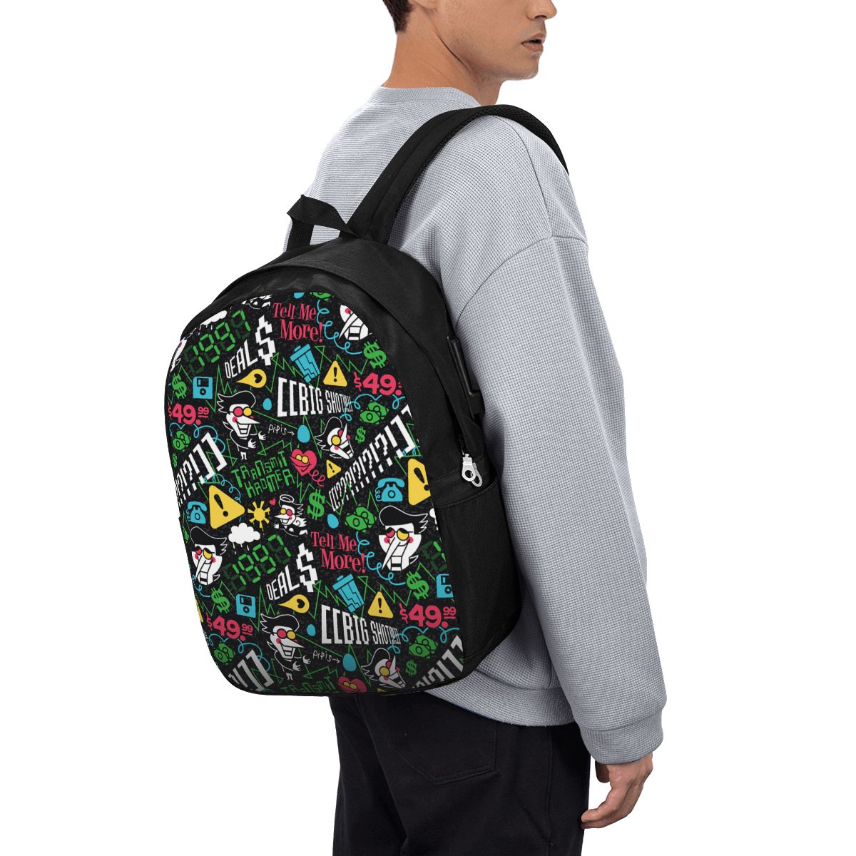 Laptop Bag - Deltarune SPAMTON G Rucksack, Reisetasche für