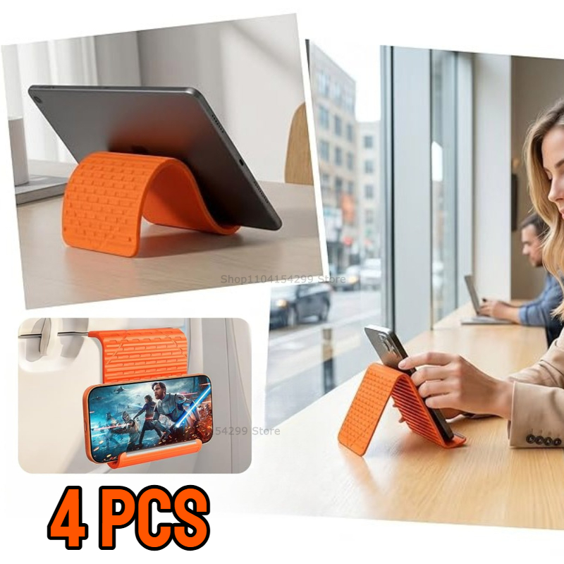 Laptop Stand - Flexibler, faltbarer Silikon-Handyhalter, tragbarer, verstellbarer Multi-Winkel-Tischständer