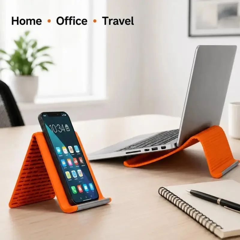 Laptop Stand - Tragbarer, verstellbarer, zusammenklappbarer Ständer für Handy,