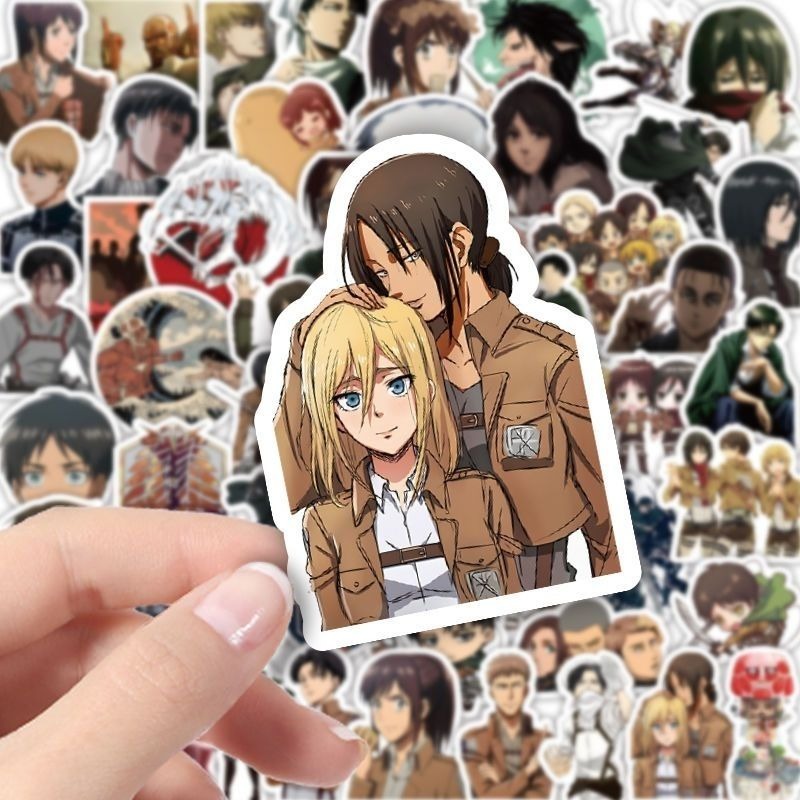 60 Stück Attack on Titan Anime – Laptop Original Accessories Bewertung und Preis